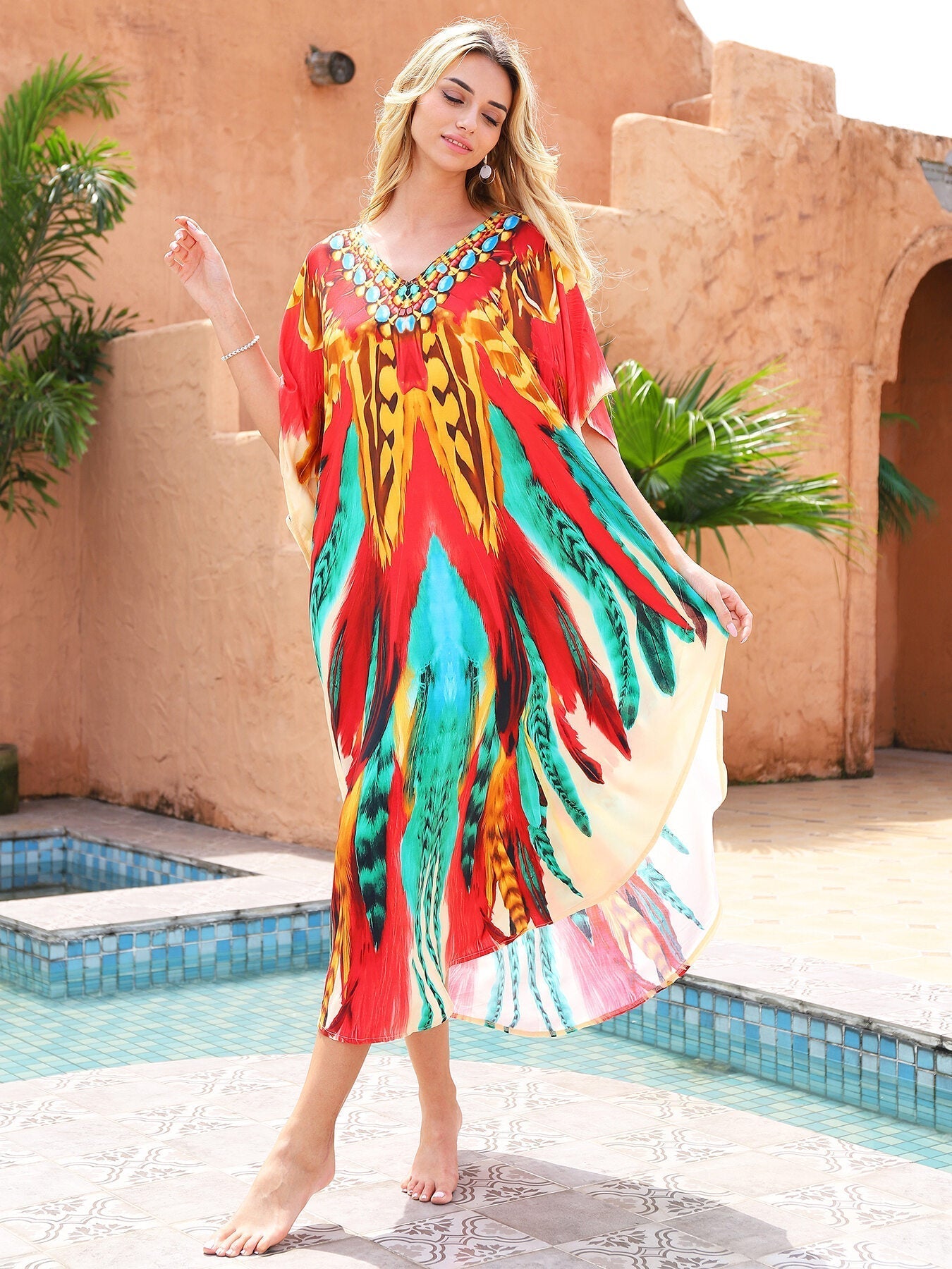 Kaftans Casual Tropical Island  2024- Original Priya™